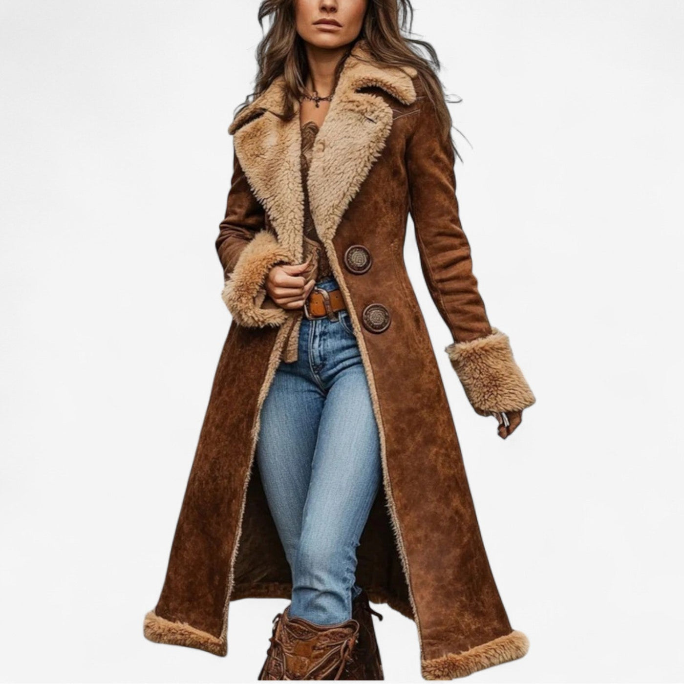Sauvelle™ Western Chic Coat